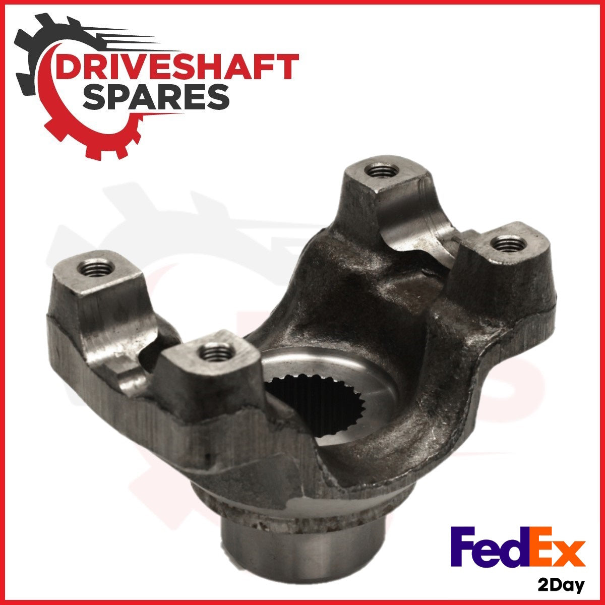 3-4-5751 Driveshaft End Yoke Splined Bore 1350 Strap Style Ø1.146 x 26 spline