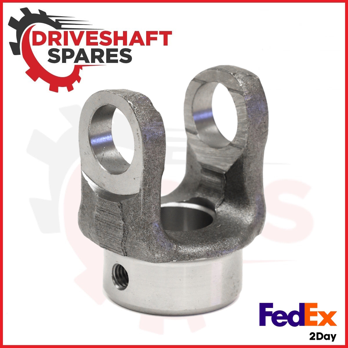 10-4-143, End Yoke - Round Bore 1000 Series, 1.125 Bore w/0.250 keyway, 2.