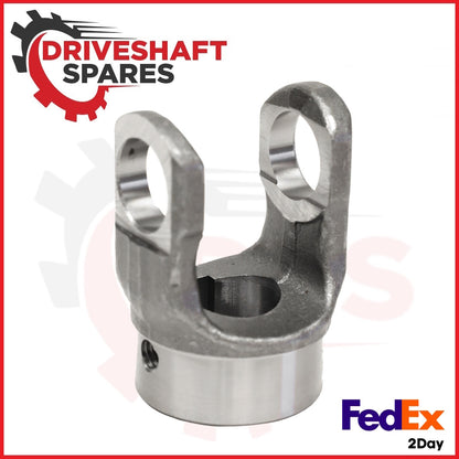 10-4-163, End Yoke - Round Bore 1000 Series, 1.062 Bore, 0.250 keyway, 2.0