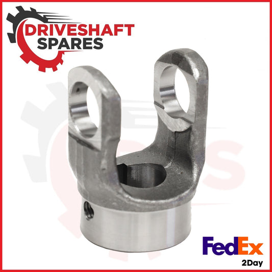 10-4-163, End Yoke - Round Bore 1000 Series, 1.062 Bore, 0.250 keyway, 2.0