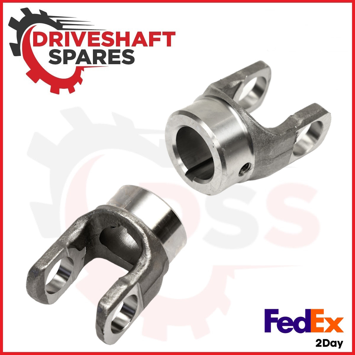 Universal Joint Assembly 1X 5-170X + 2X 1000 Yoke 10-4-183 1.250"x .250 Keyway