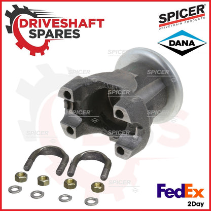10016266 SPICER End Yoke 32 Spline 1310 Series + 2-94-28X SPICER U-Bolt Kit