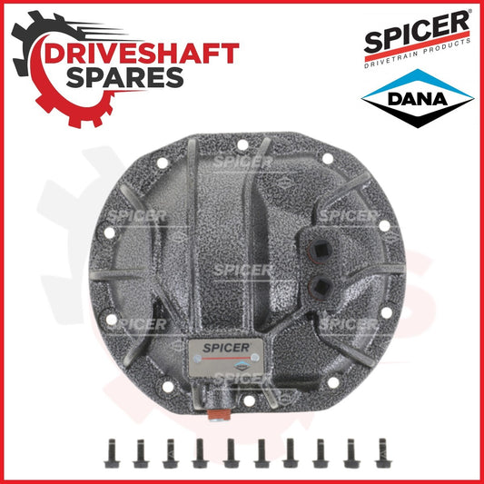 Spicer 10049342S Gray Nodular Iron Differential Cover Kit for Ford 7.5 Axle