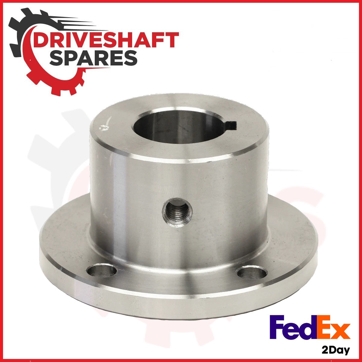 2-1-1313-1 Companion Flange - Bore: 1" - Keyway: .250" - Pilot: 2.735"F - 4 Hole