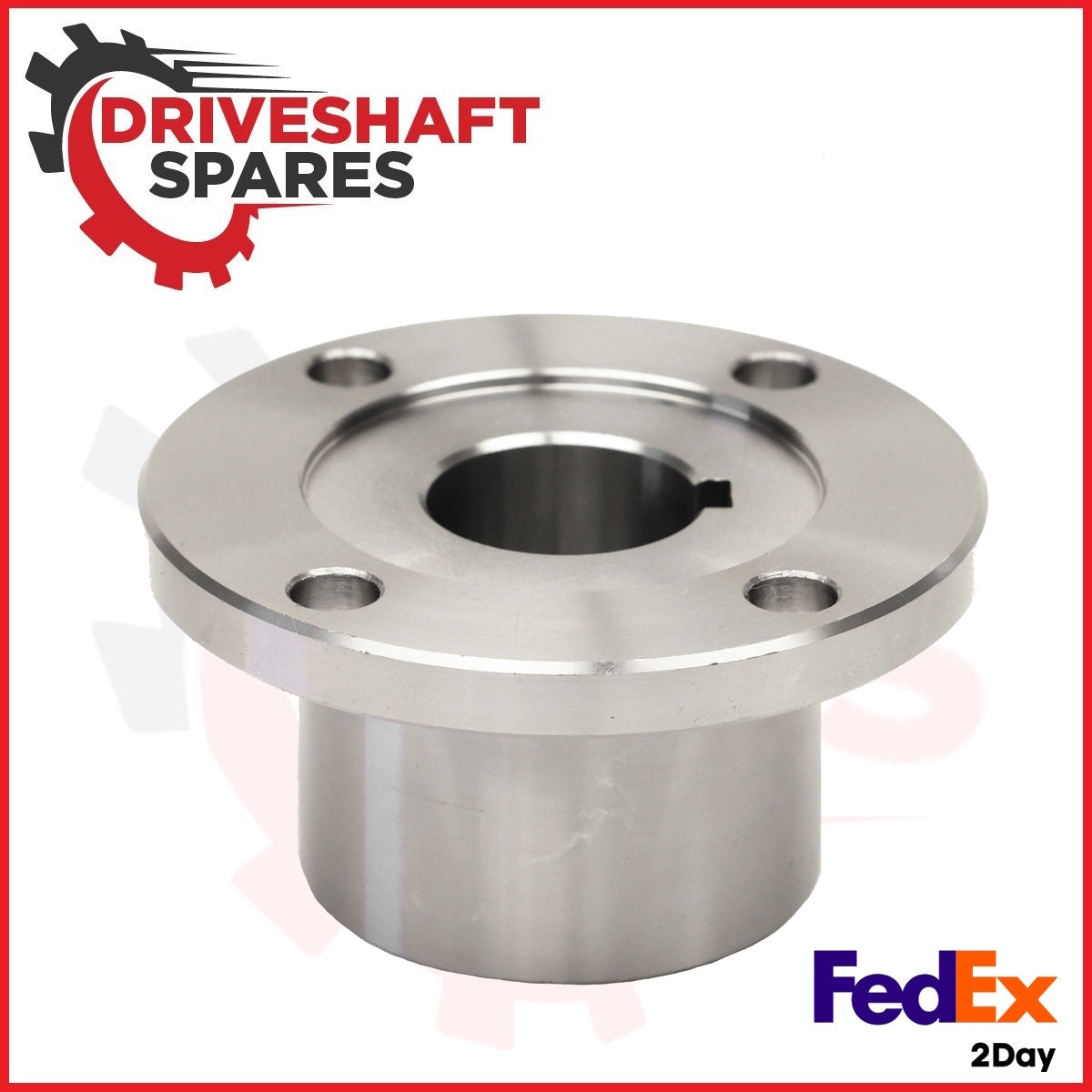 2-1-1313-4 Companion Flange - Bore: 1.250" - Keyway: .312" - Pilot: 2.735"F