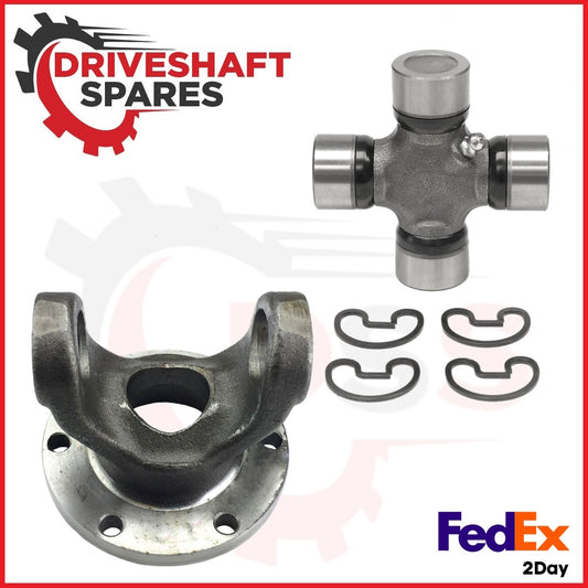 2-2-1339, 6-hole Driveshaft Flange Yoke 1310 Series + 5-153X U-Joint 1310 Series