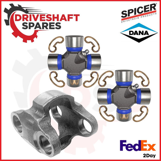 2-26-497, CV Center Yoke1310 Series + 2X SPICER 5-153X U-Joint's 1310 Series.