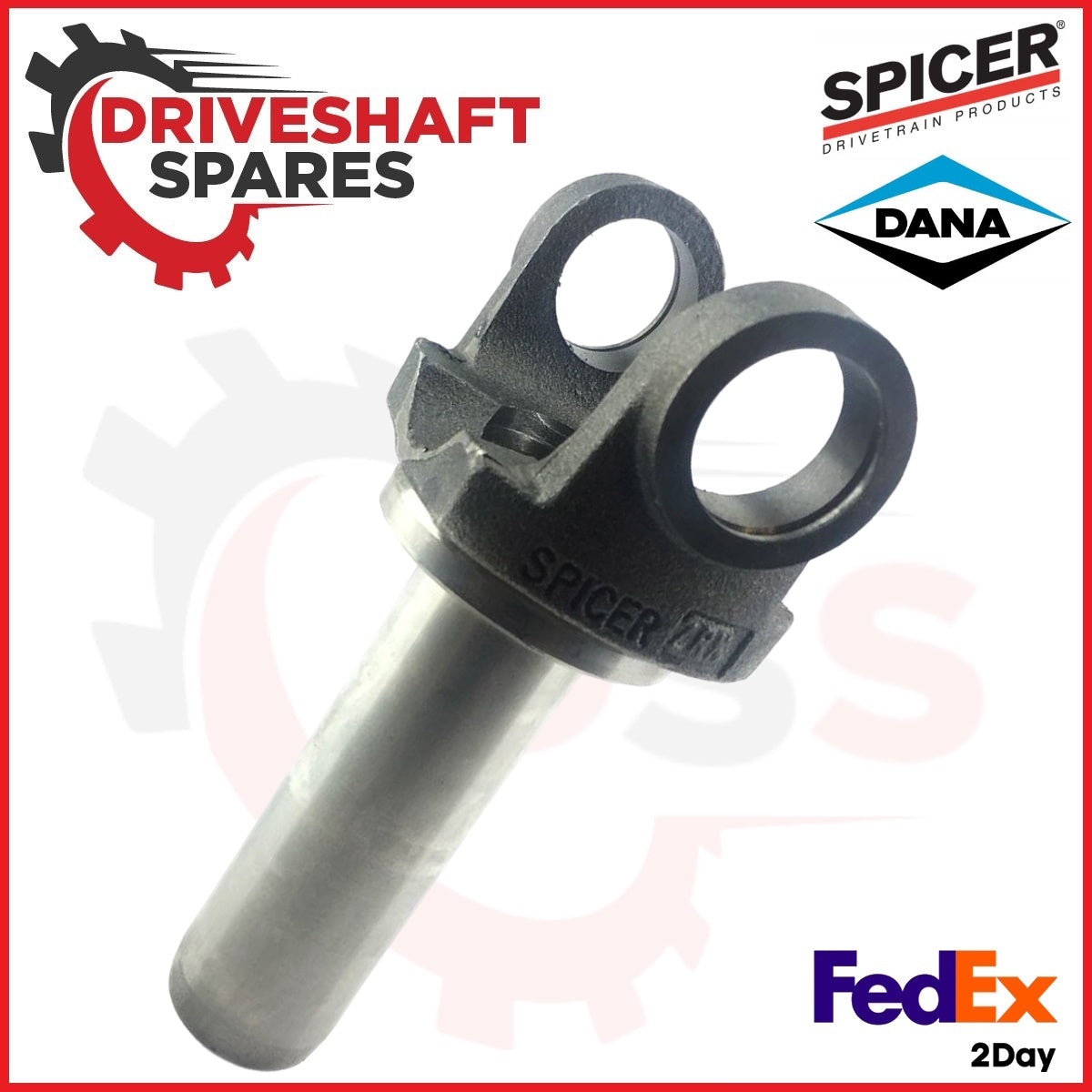 2-3-13461X Transmission Slip Yoke..1310 series, 1.005x24 spline, 1.376 SPICER