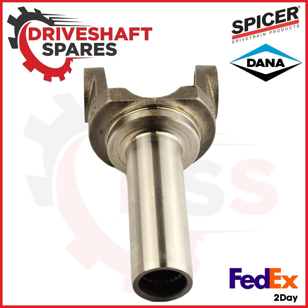 2-3-13461X Transmission Slip Yoke..1310 series, 1.005x24 spline, 1.376 SPICER