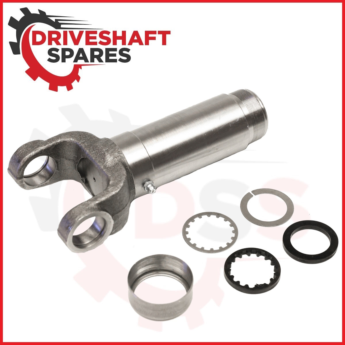 2-3-5221KX Slip Yoke 1310 Series + 2-82-58X, Yoke Shaft - Ø1.376 x 16 spline.