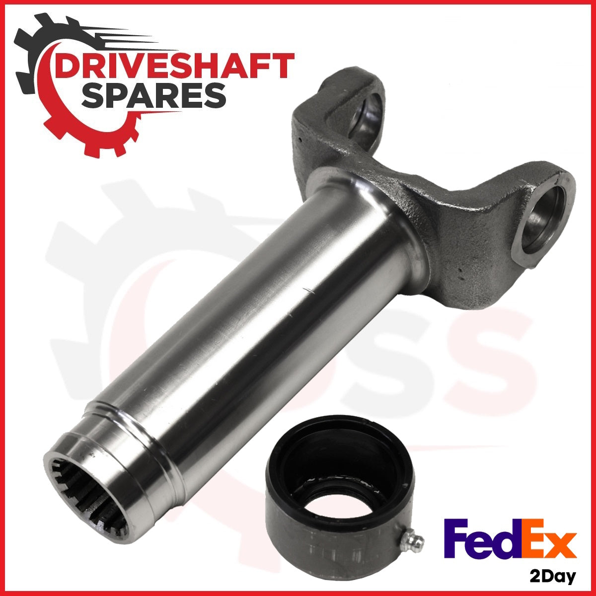 2-3-8041KX Driveshaft Slip Yoke 1330 Series 7.500" Centerline to End 16 Spline