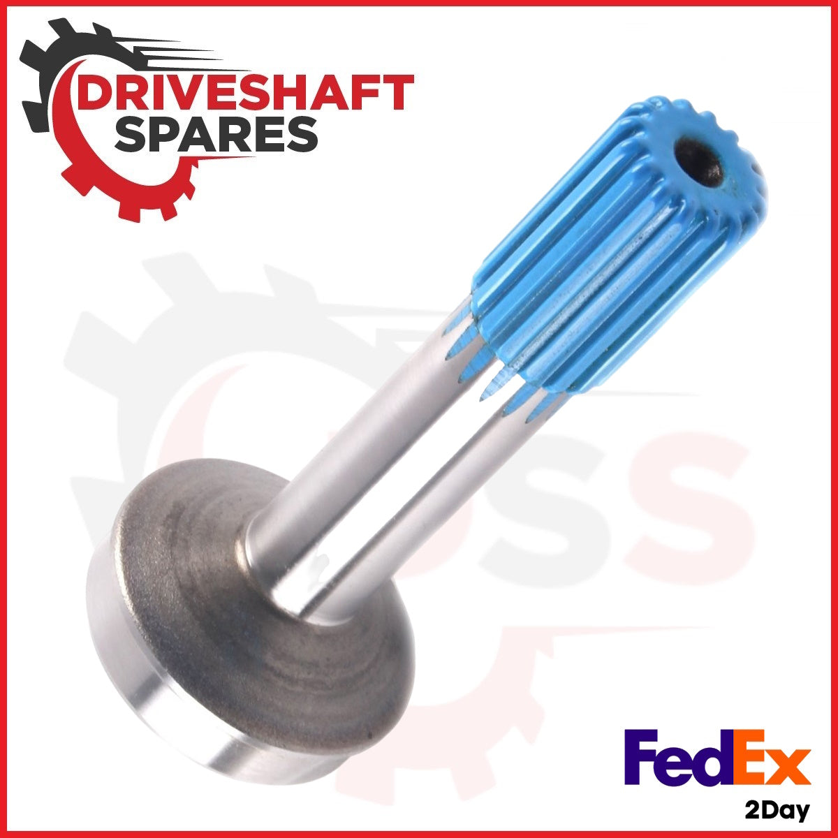 2-3-7961KX , 1330 Series Slip Yoke + 2-40-1521, Spline Stub Tube Shaft.