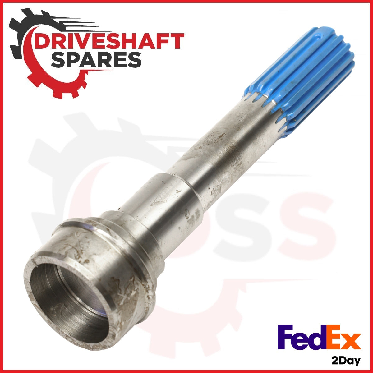 2-53-921, Splined Midship Tube Shaft 1.375x15/16 spline, Ø2.500 X .083 Tube