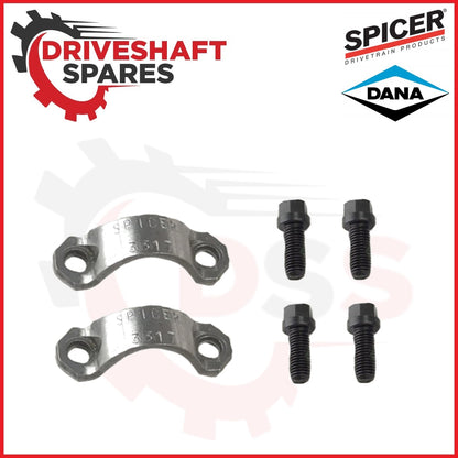 Ford Explorer & Ranger Front Driveshaft CV Joint + U-Joint + SPICER Strap Kit