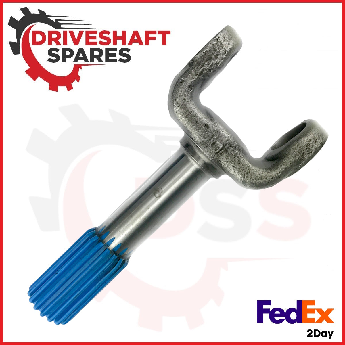 2-82-431X, 1310 Series Shaft Yoke -Ø1.250x16 spline, 6.875" Center line to end.