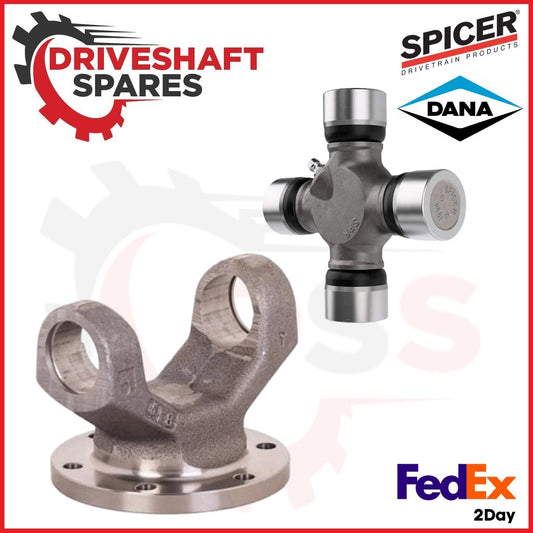 3-2-1239, Circular Flange Yoke (1410) + 5-160X SPICER U-Joint 1410 Series.