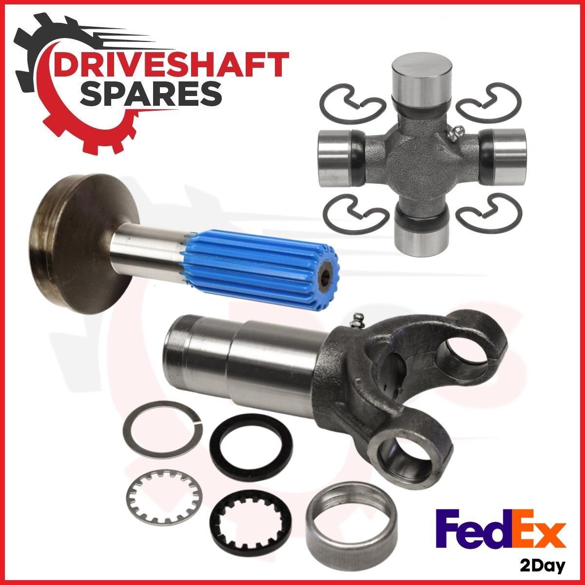 1410 Slip Yoke Assembly Set , 3-3-118KX + 3-40-1531 (3.500 x .083) + 5-160X