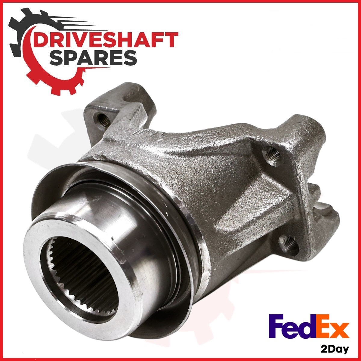 3-4-11081-1X, Splined Bore End Yoke - 1410 Series, Strap Style, 1.609x37 Spline