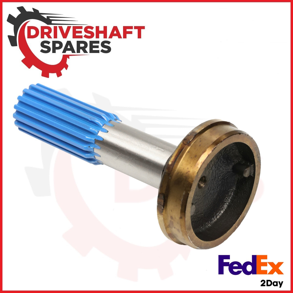 3-40-1571, Spline Stub Tube Shaft 1.562x16 spline, 3.500 X .083 Tube