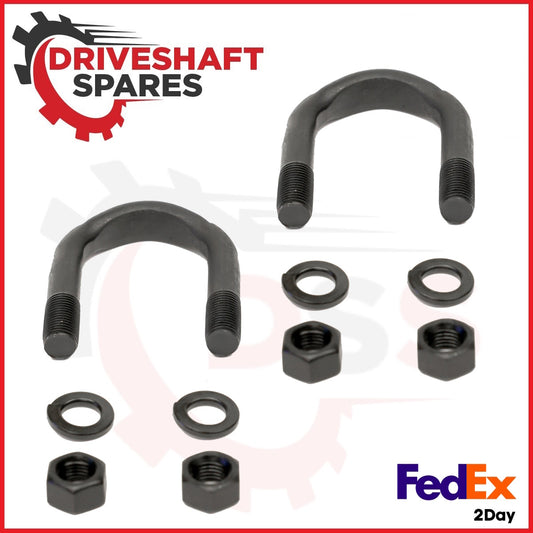 3-94-18X Universal Joint U-Bolt Kit 1350/1410 Series (0.375-24.000 Thread)