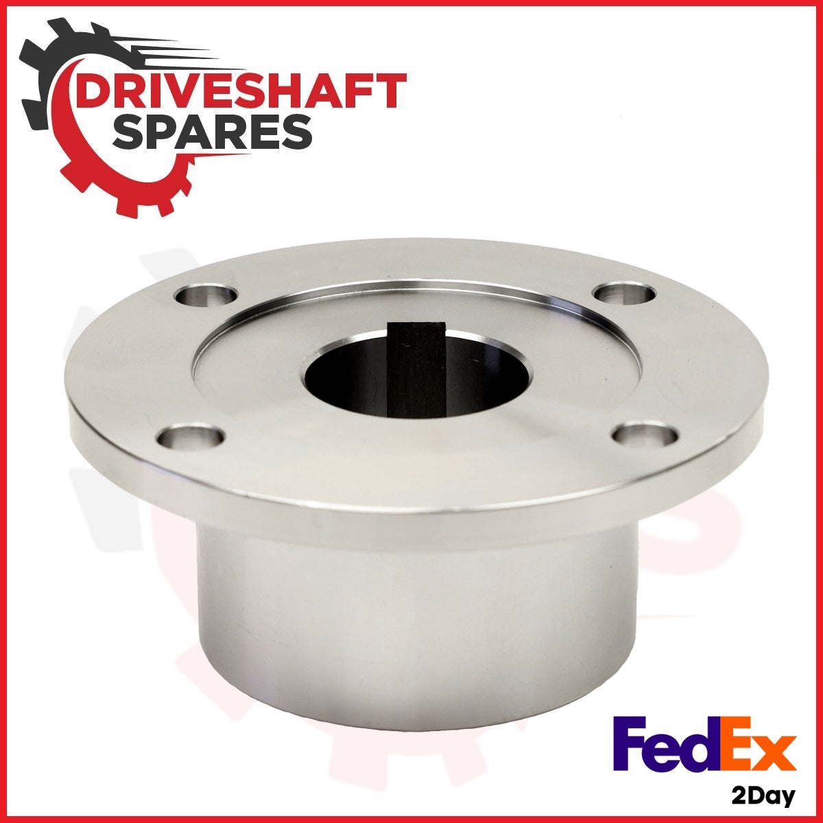 4-1-1133-3 Companion Flange - Bore: 1.750" - Keyway: .375" - Pilot: 3.750"F