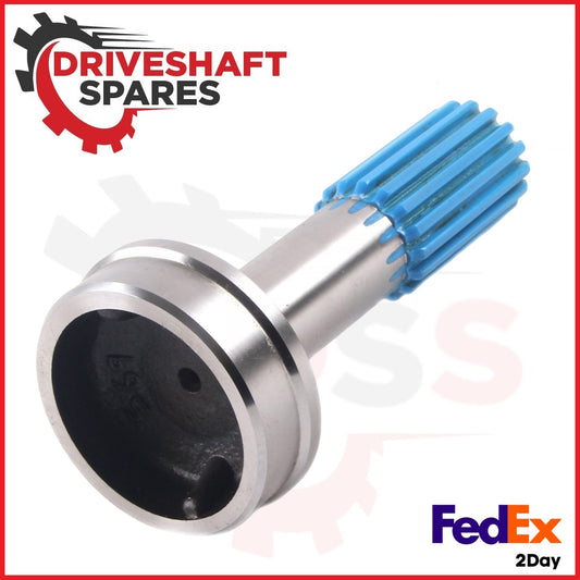 4-40-761 Spline Stub Tube Shaft 1.750x16 spline, 3.500 X .095 Tube.