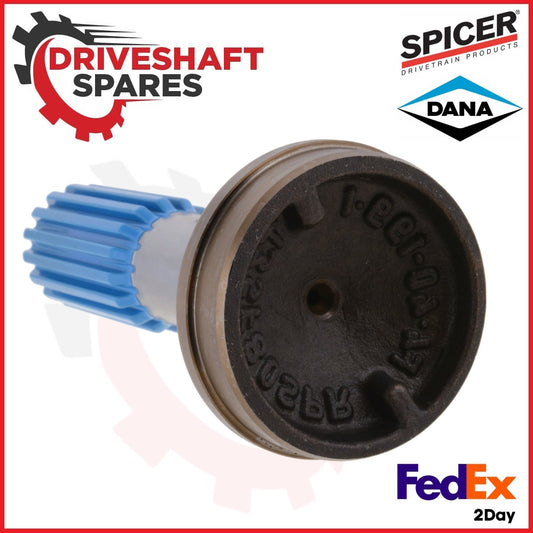 4-40-761 SPICER Spline Stub Tube Shaft 1.750x16 spline, 3.500 X .095 Tube.