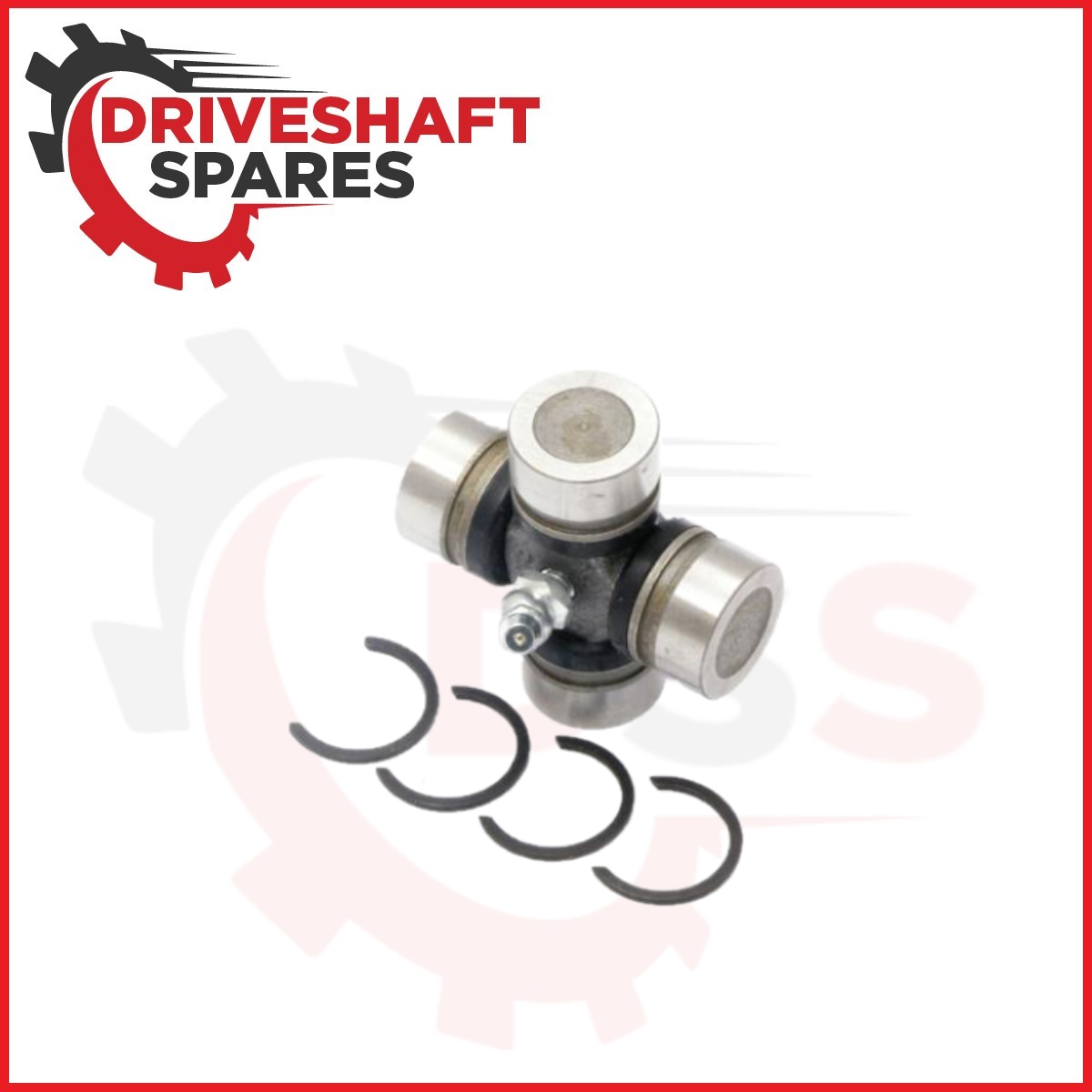 Universal Joint Assembly 1X 5-170X + 2X 1000 Yoke 10-4-183 1.250"x .250 Keyway