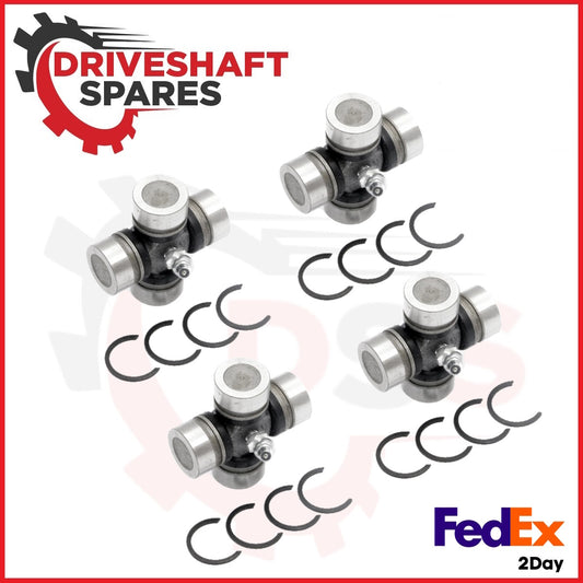 4X BRAND NEW 5-170X - 1000 Series ISR Rear Axle Universal Joint - Greaseable