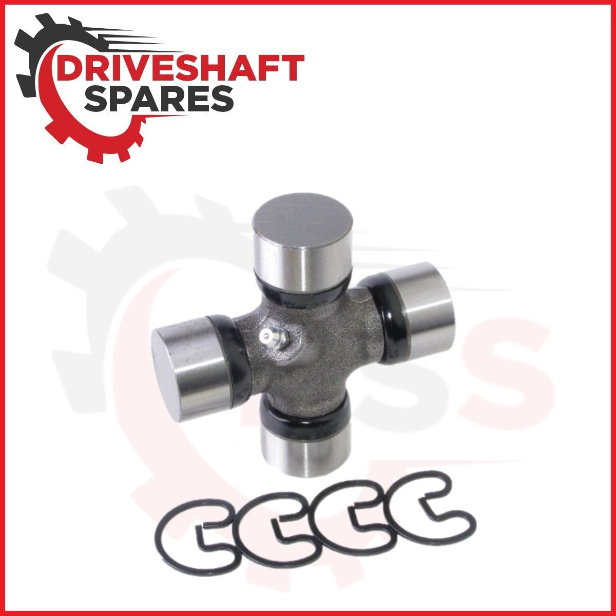 5-178X Premium Quality FORD U-Joint - Outside Snap Rings 1350 Series Greaseable.