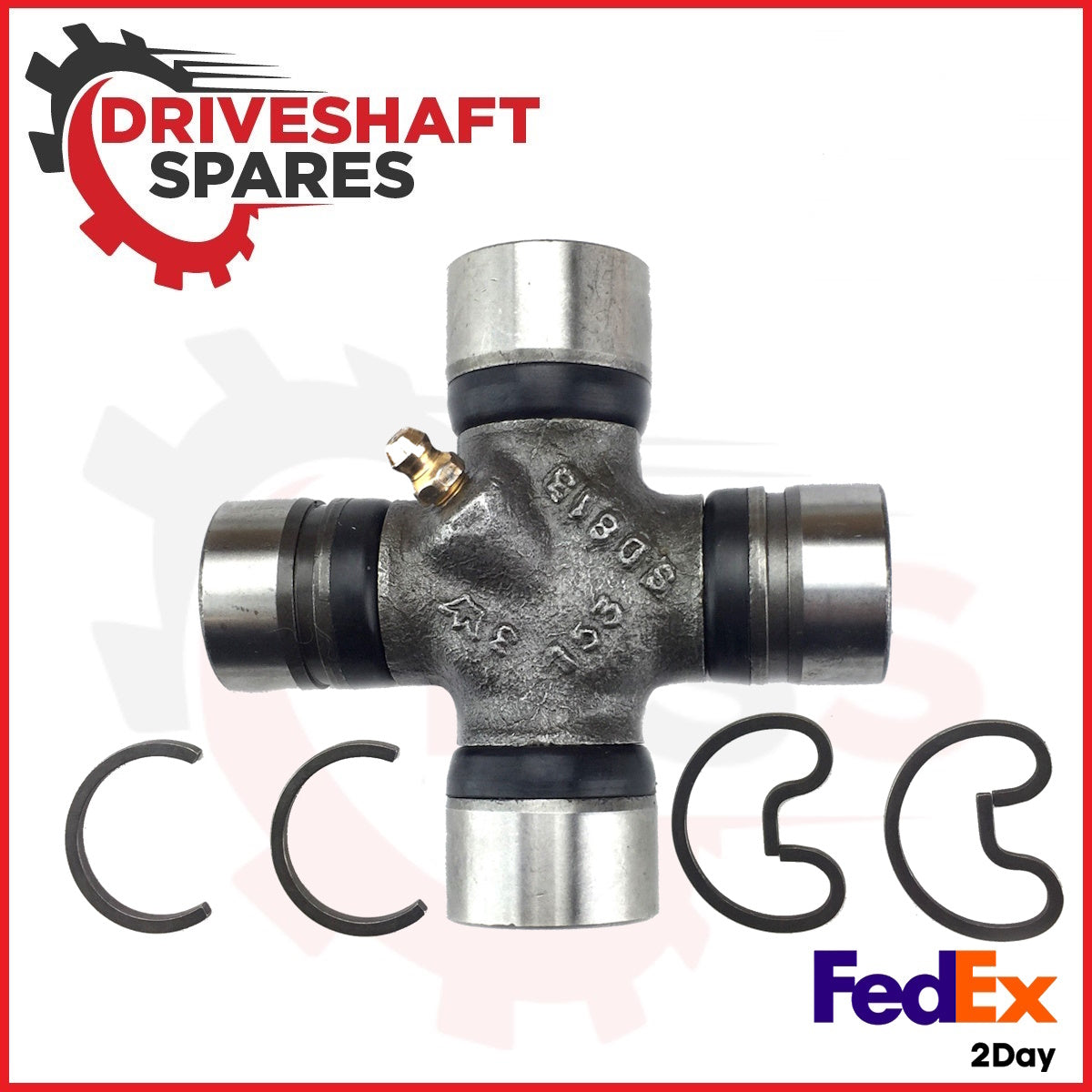 1350 Series Transmission Yoke 32 Spline TH400, 4L80-E, Muncie + 5-3205X U-Joint