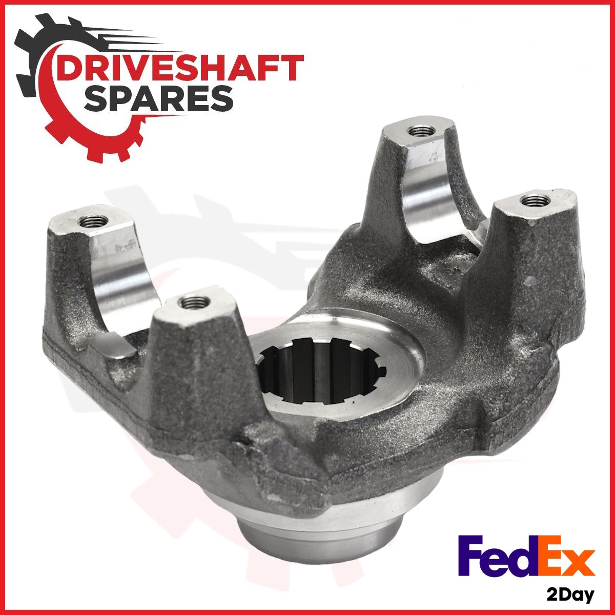 5-4-1721-1 End Yoke - Splined Bore 1610 Series, Strap Style, 1.750x10 Spline