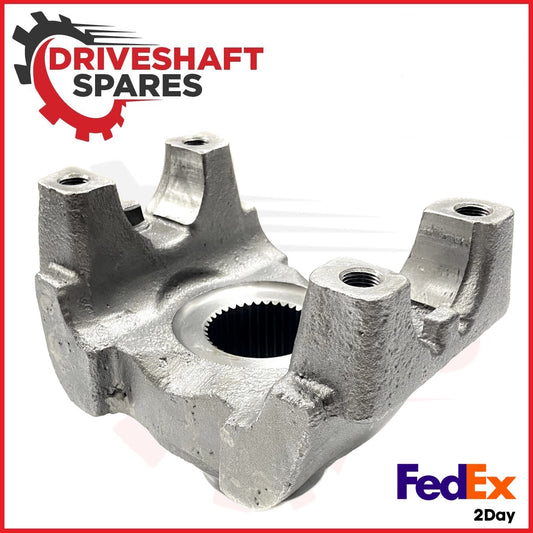 6-4-7141-1 End Yoke - Splined Bore 1710 series, Strap Style, 1.998x38 spline