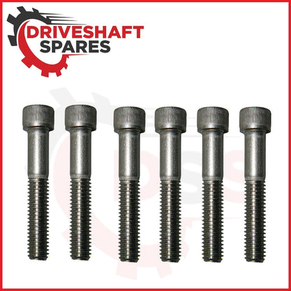 Jeep Liberty 2002-2007 Front Driveshaft CV Joint Bolts - High Tensile x6