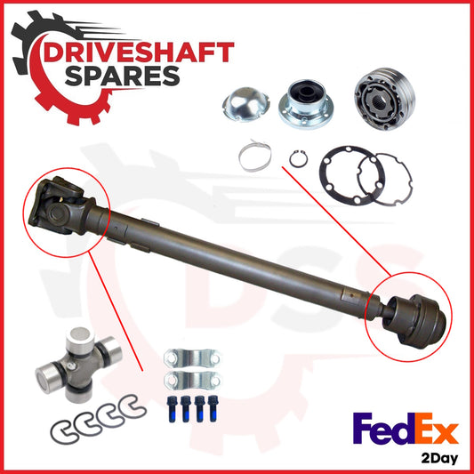 Ford Explorer 97-08 Ford Ranger 98-10 Front Driveshaft CV Joint+ U-Joint + Strap