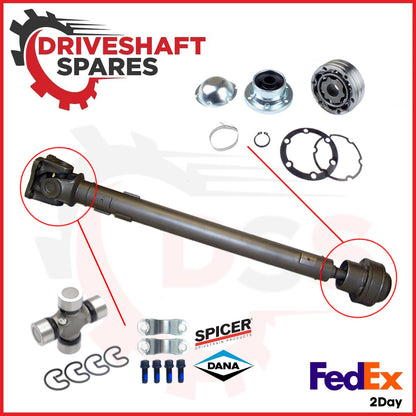 Ford Explorer & Ranger Front Driveshaft CV Joint + U-Joint + SPICER Strap Kit