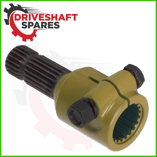 AD-20-21 PTO Adapter Male Female 20 inner 1 3/4" 21 Outer Spline 1 3/8"