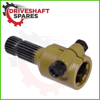 AD-6A-21, PTO Adaptor Male - Female 6 Inner Splines 1 3/4 21 Outer Spline 1 3/8