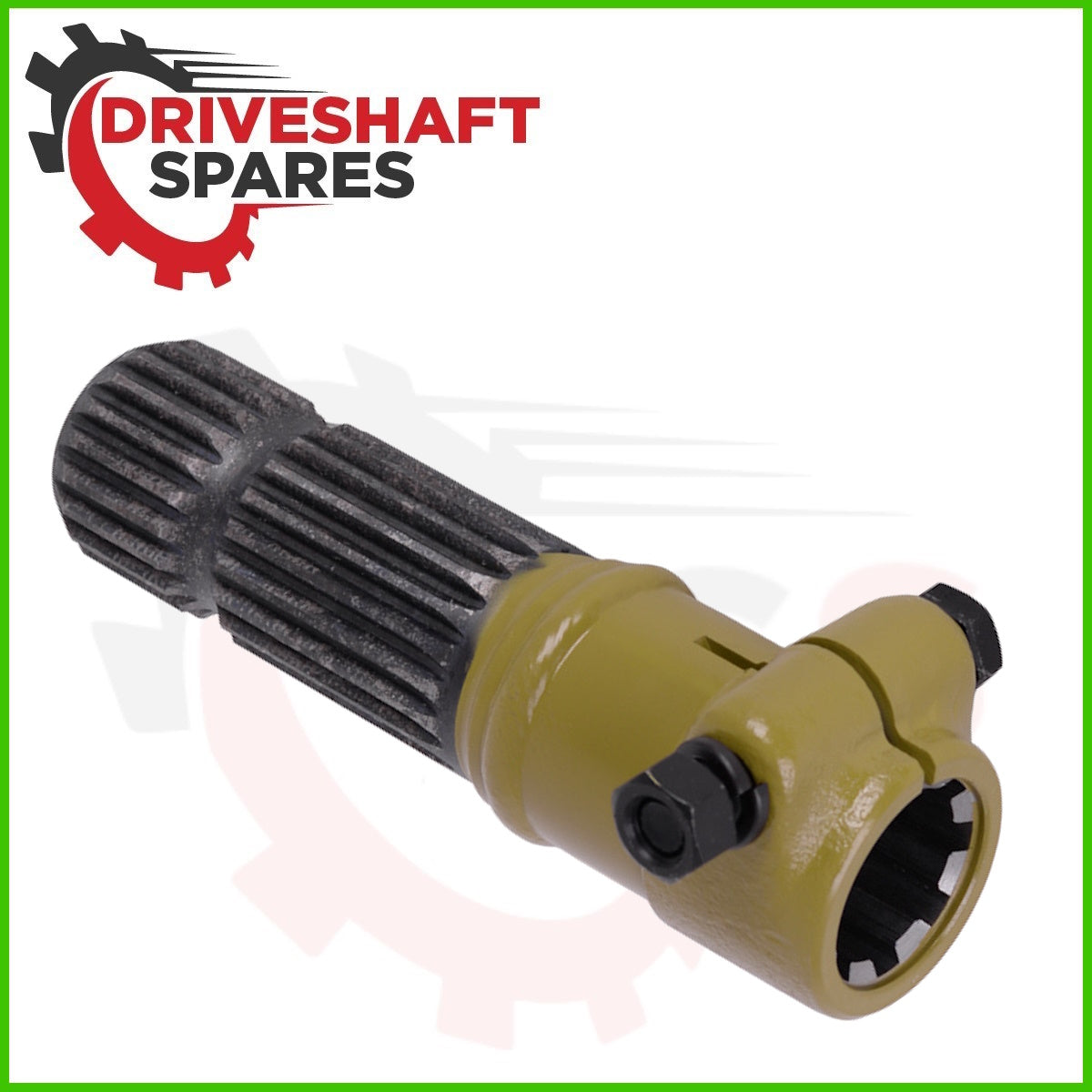 AD-8-20, PTO Adaptor Male Female 8 Inner1 1/2 20 Outer Spline 1 3/4"