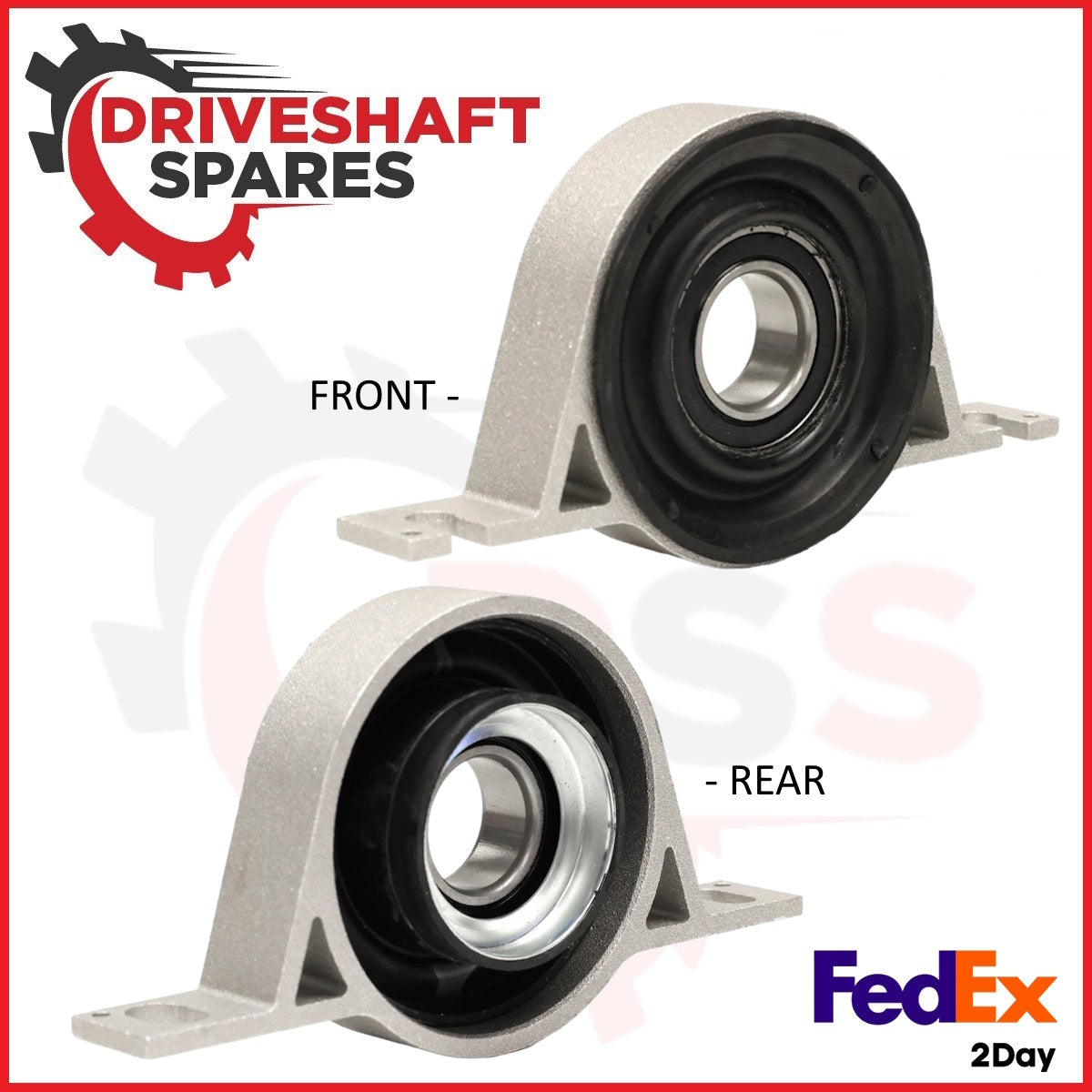 Front & Rear Center Bearings for Driveshaft CADILLAC SRX 2010-2016