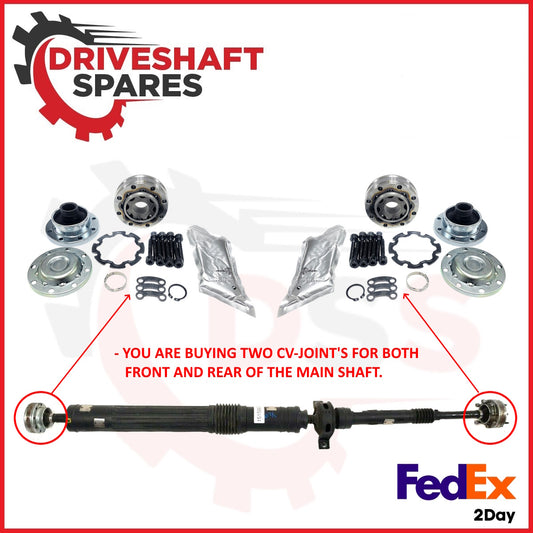 2020-2022 JEEP GLADIATOR 2X REAR Driveshaft CV-Joint's 8 Bolt (Front and Rear)