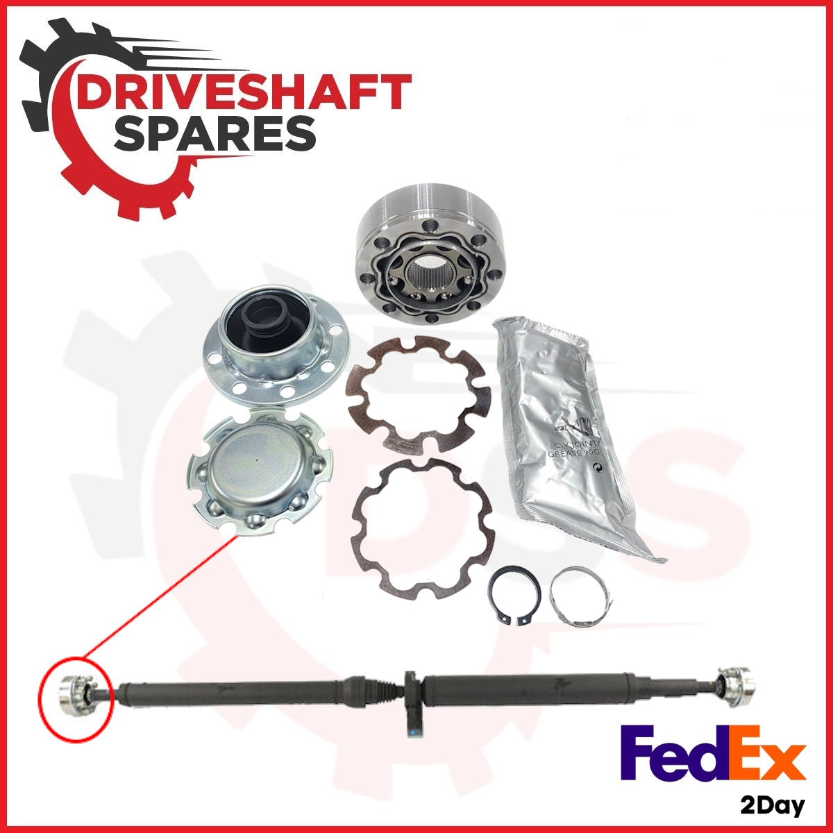 Dodge Charger & Challenger / Chrysler 300 - 2015-2020 Diff End Rear CV Joint Kit