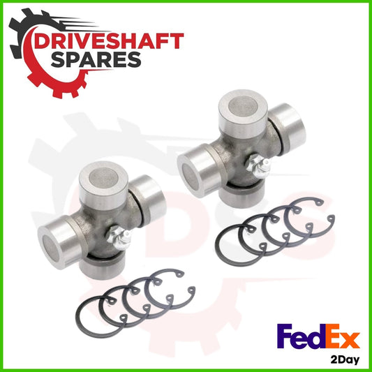 (2X) GUA7, Weasler AB3 Series 27mm x 70mm - PTO Agriculture U-Joint (John Deer)