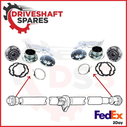 FORD ESCAPE Rear Driveshaft '13-'18 TWO CV Joints and Center Bearing KIT 946-175
