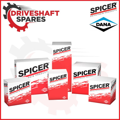 5-675X SPICER 1710 Half Round Combination U-Joint (476) INCLUDES STRAP KIT