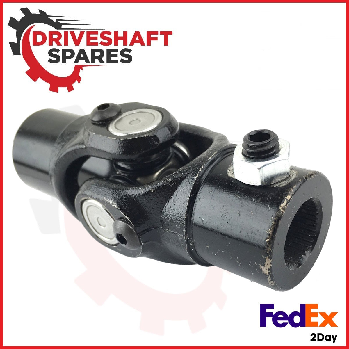 Universal Steering Shaft U-Joint 3/4" Bore Weld-on & 5/8" 36 Splines ST008