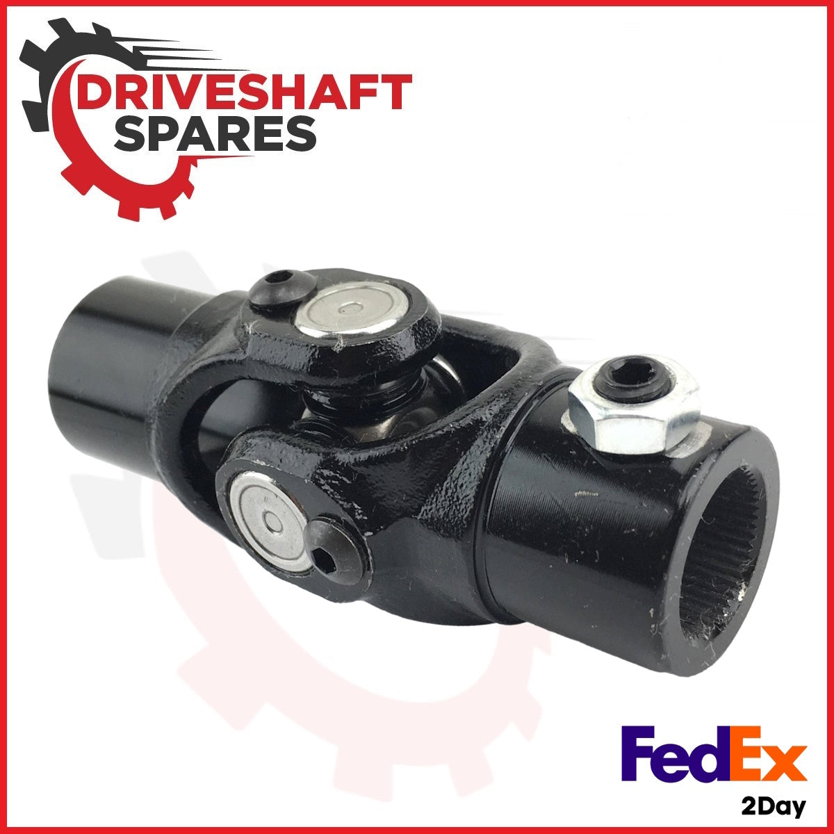 Universal Steering Shaft Joint 7/8" Bore Weld-on & 3/4" 48 Spline