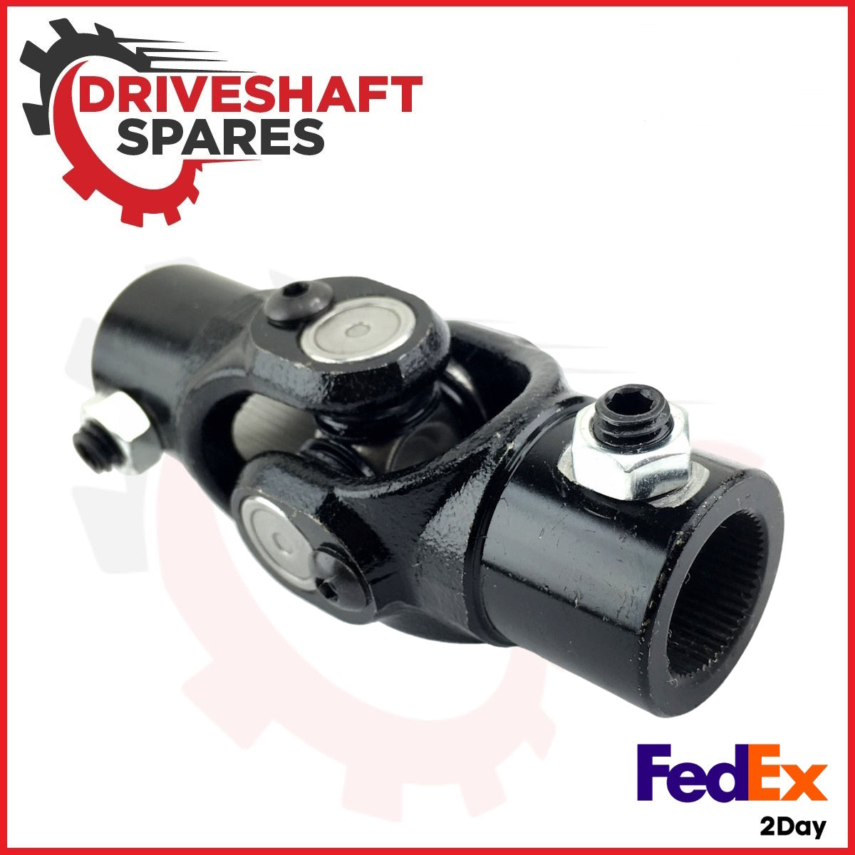 Universal Steering Shaft U-Joint 3/4" with 48 Splines both ends - 3.9" Length