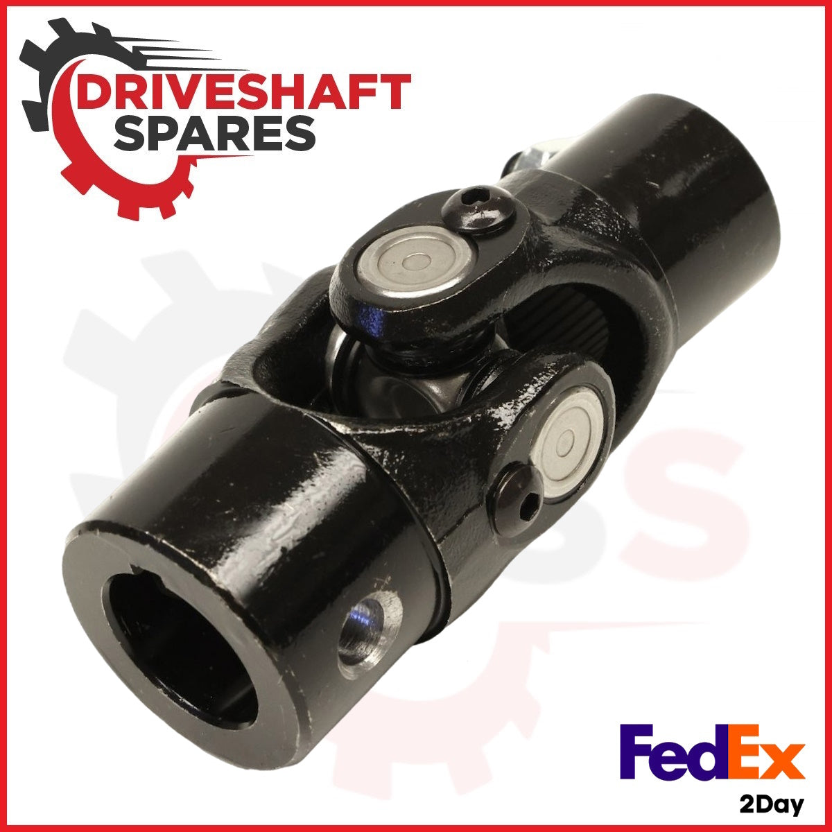 Universal Steering Shaft U-Joint 3/4'' 36 Spline & 7/8'' with 5mm Keyway