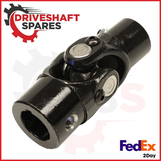 Universal Steering Shaft U-Joint 3/4'' 36 Spline & 7/8'' with 5mm Keyway